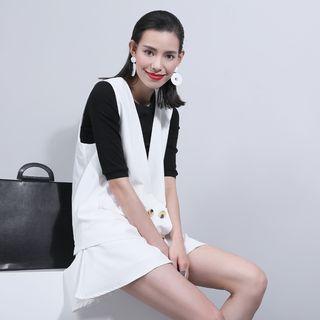 Set: Mesh-back Vest + Skort