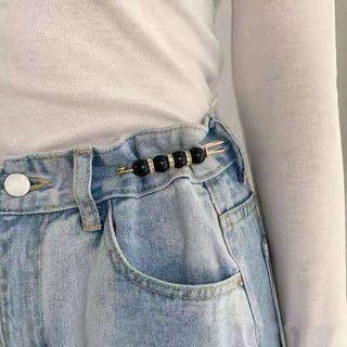 Faux Pearl Faux Crystal Jeans Waist Adjuster (various Designs) / Set