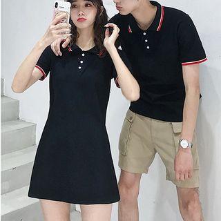 Couple Matching Short-sleeve Polo Shirt / Polo Dress / Shorts