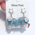 Elephant Drop Earring