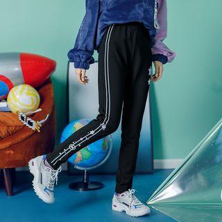 Planet Print Skinny Pants