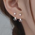 Clover Sterling Silver Swing Earring