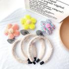 Sequined Flower Face Wash Headband
