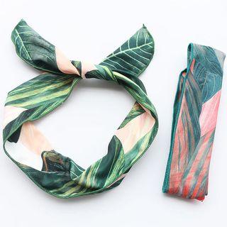 Leaf Print Headband