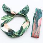 Leaf Print Headband