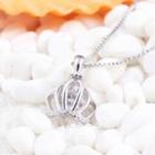 Sterling Silver Crown Pendant