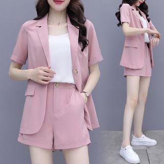 Set : + Wide-leg Shorts