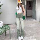 Mid Rise Gradient Loose Fit Jeans (various Designs)