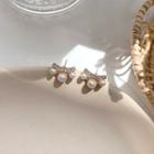 Faux Pearl Stud Earring 1 Pair - Bm2113 - As Shown In Figure - One Size