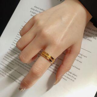 Set Of 3 : Steel Rings