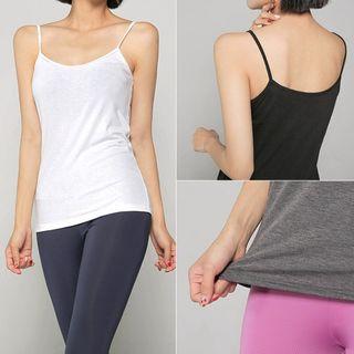 U-neck Textured Camisole Top