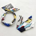 Printed Tie Headband