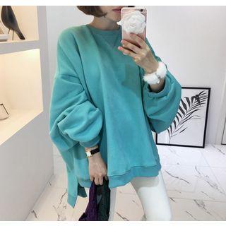 Dip-back Oversized Sweatshirt