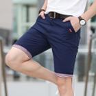 Check Trim Shorts