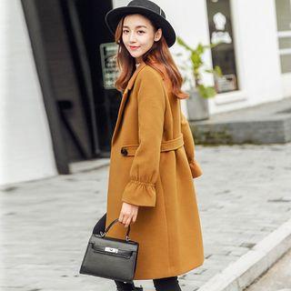 Slim-fit Lapel Wool Jacket