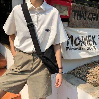 Logo Elbow-sleeve Shirt