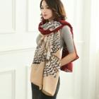Patterned Linen Cotton Cape