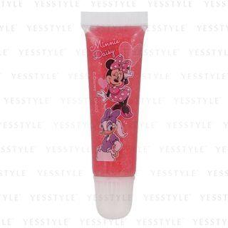 Daiso - Disney Design Cosme Minnie & Daisy Lip Gloss Clear Pink 5.5ml