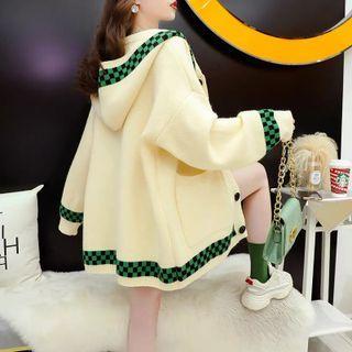Checkerboard Tape Cardigan