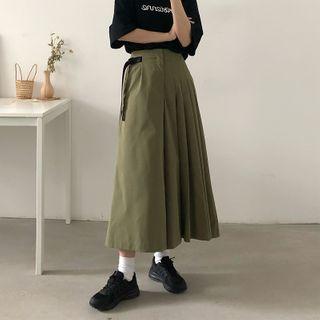 Asymmetric Pleated Culottes