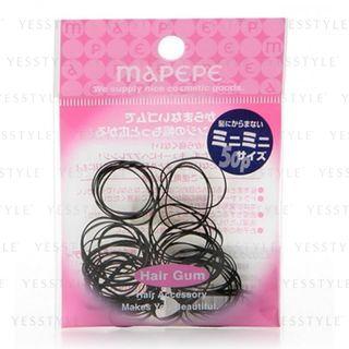 Mapepe - Ring Elastic Black 50 Pcs