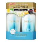 Shiseido - Tsubaki Smooth Hair Set: Shampoo 315ml + Conditioner 315ml 2 Pcs