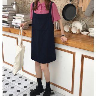 Short-sleeve Polo Shirt / Sleeveless Plain Dress