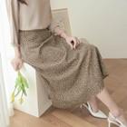 A-line Maxi Pattern Skirt