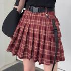 Mini Pocketed Pleated Skirt