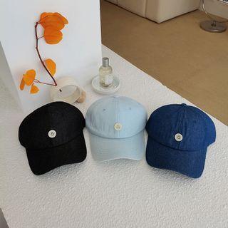 Button Baseball Cap