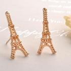 Eiffel Tower Earring  Gold - One Size