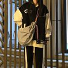 High-waist Straight Leg Sweatpants Black - One Size