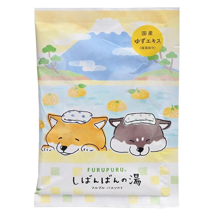 Mind Wave - Furupuru Shibanban Bath Salt Yuzu 60g