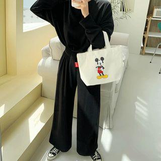 Set: Oversized T-shirt + Wide-leg Sweatpants