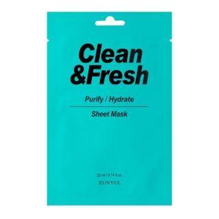 Eunyul - Clean & Fresh Sheet Mask - 10 Types #08 Purify / Hydrate
