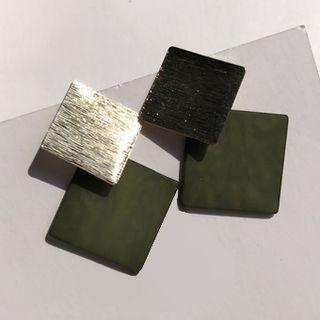 Square Statement Earring