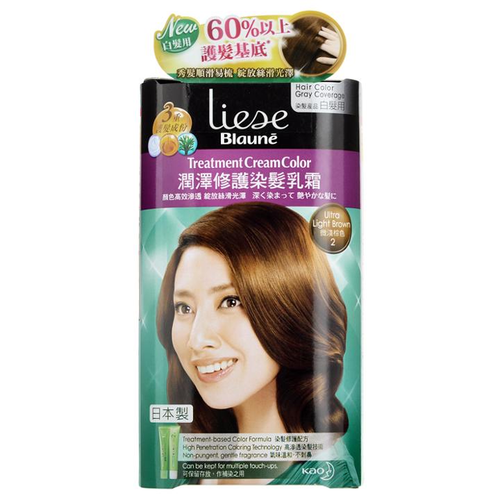 Kao - Liese Blaune Treatment Cream Color (ultra Light Brown) 1 Set