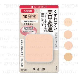 Isehan - Kiss Me Ferme Brightness Powder Foundation Spf 30 Pa+++ Refill - 4 Types