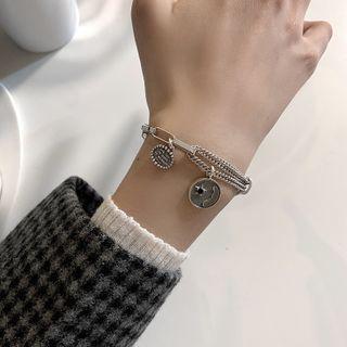 Star Bracelet Sl0393 - Silver - One Size