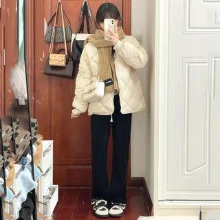 Padded Jacket / Straight Leg Pants