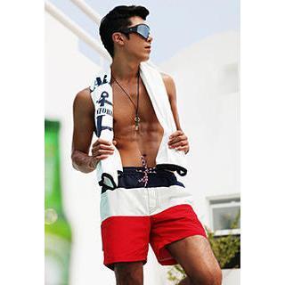 Color-block Swim Shorts