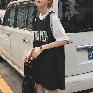 Letter Tank Top / T-shirt / Shorts