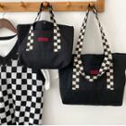 Checkerboard Strap Tote Bag (various Designs)