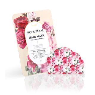 Petitfee - Rose Petal Satin Hair Mask 1 Pc