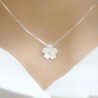 Floral Sterling Silver Necklace