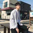 Long-sleeve Striped Shirt / 3/4-sleeve Striped Shirt