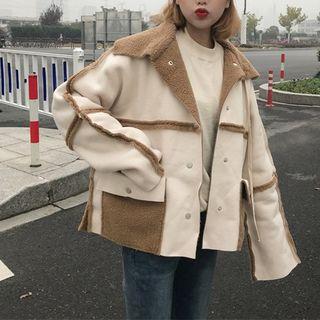 Two-way Panel Buttoned Jacket