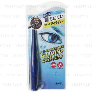 Sana - Power Style Super Waterproof Liquid Eyeliner (dark Brown) 1 Pc