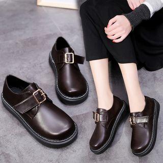 Faux-leather Platform Shoes