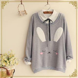 Rabbit Face Sweatshirt